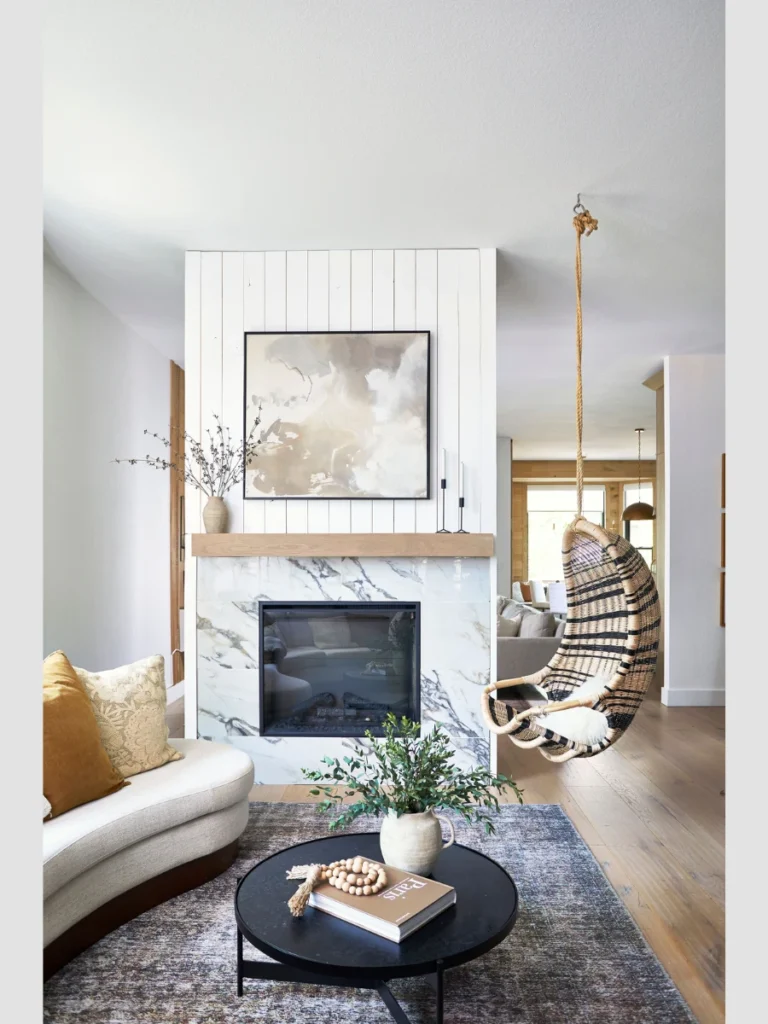 Shiplap Wood Accent Wall