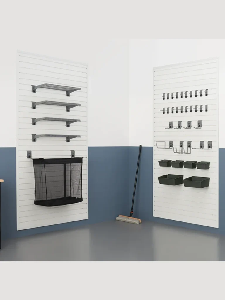Slat Wall Systems For Customizable Wall Storage