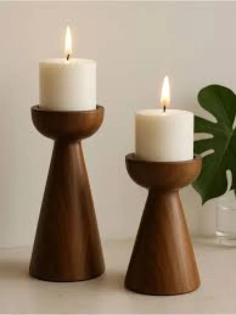 Slatted Walnut Timber Pillar Boxes