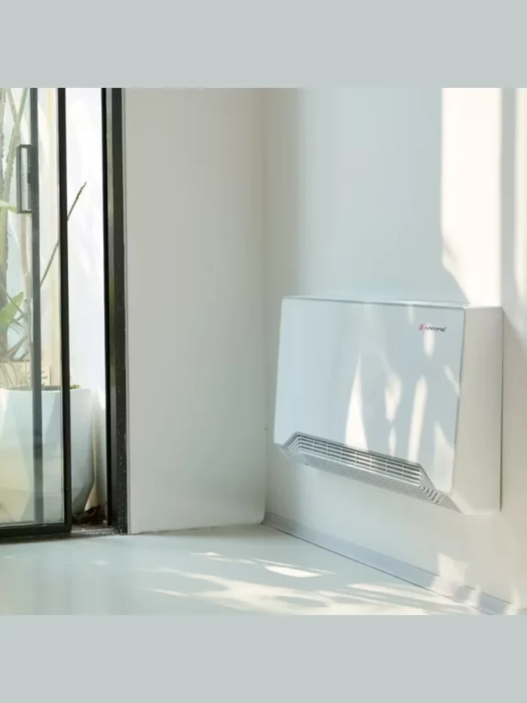 Sleek Wall Mounted Electric Units