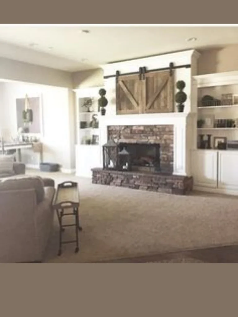 Sliding Barn Door Camouflage System