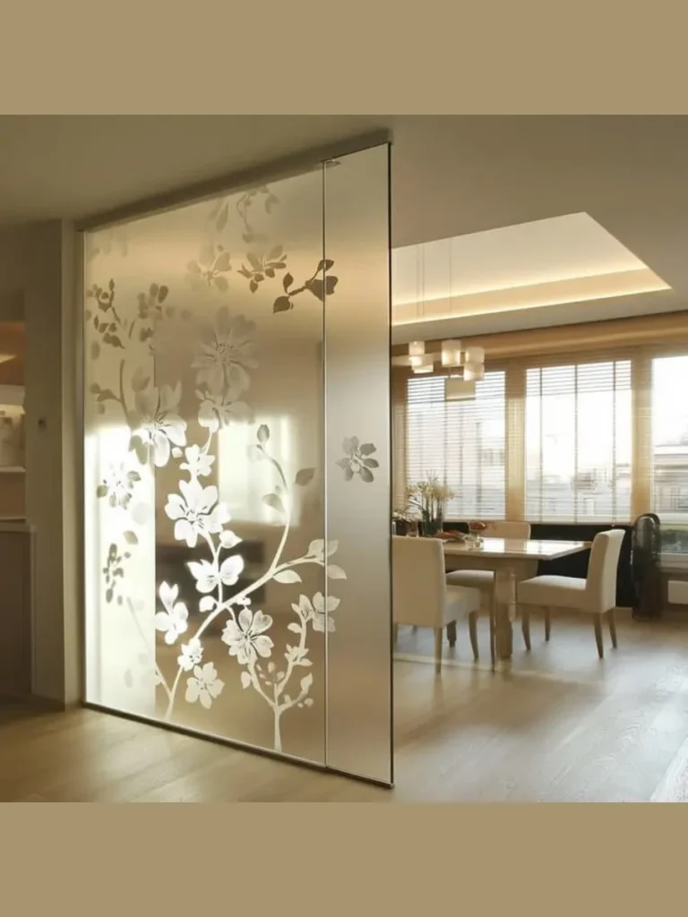 Sliding Glass And Metal Panels