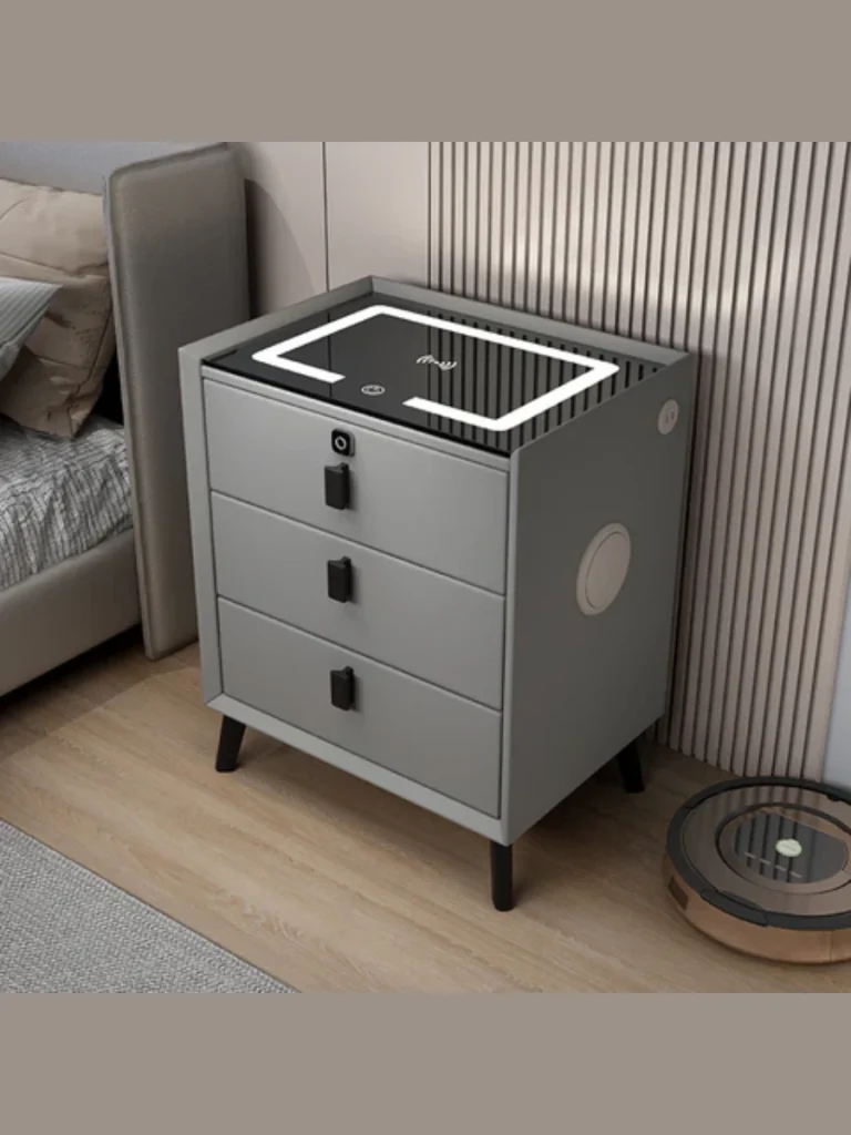 Smart Bedside Tables With Integrated Technology