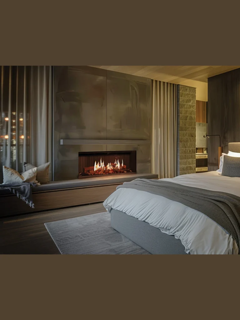 Smart Voice-Controlled Gas Fireplace Inserts