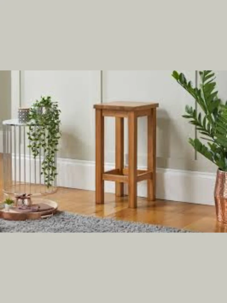 Solid Timber Stools for Flexible Beverage Placement