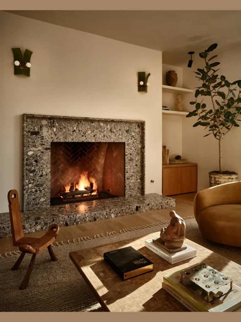 Stone Slab Backdrop For Seamless Style