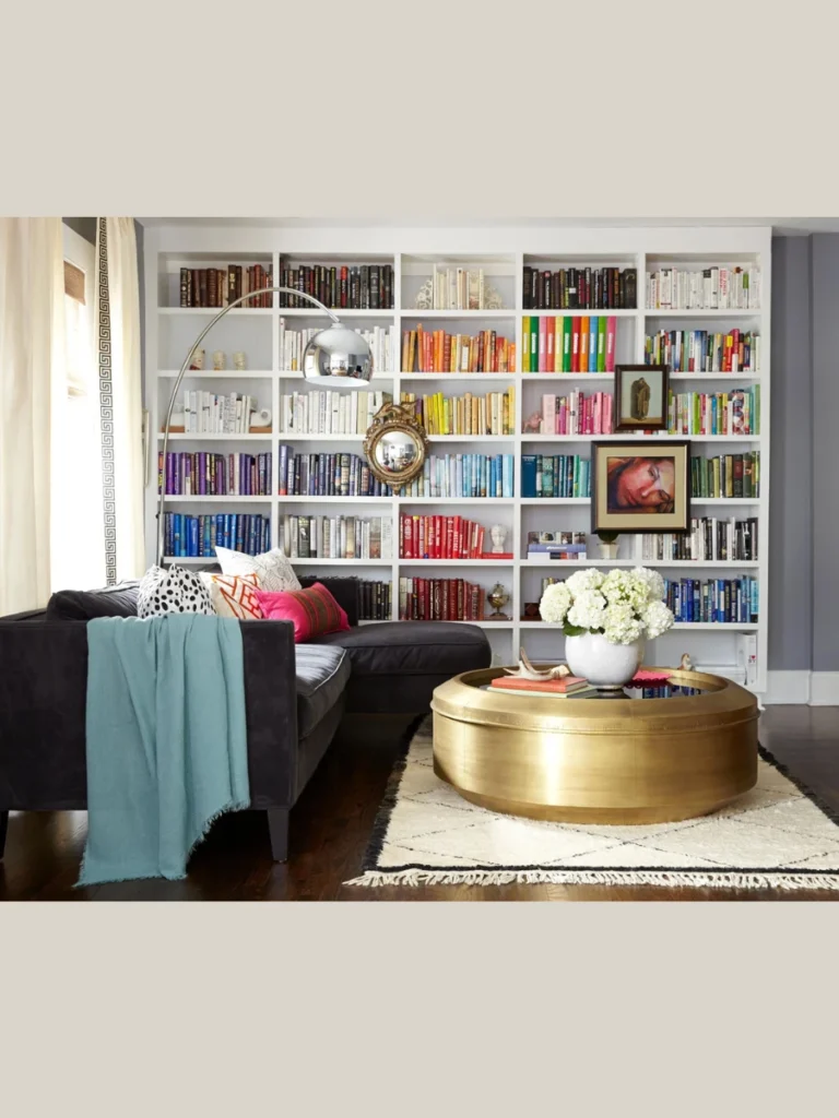 Styling Bookshelves with Personal Objects