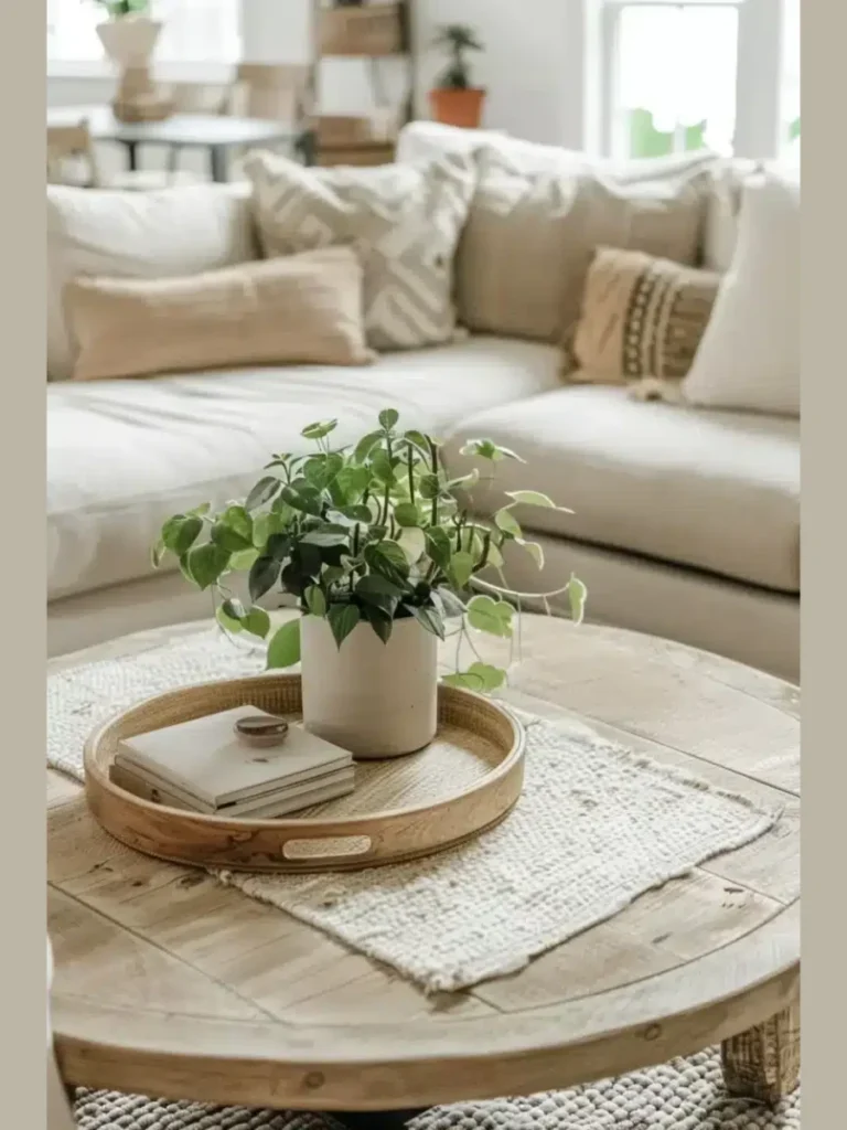 Styling Coffee Tables with Decorative Trays