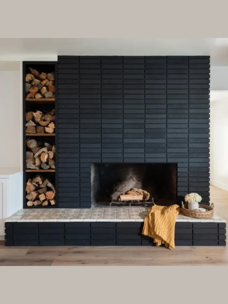 Subtle Two-Tone Painted Brick
