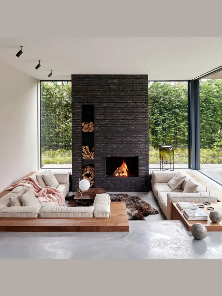 Sunken Pit Conversation Layout