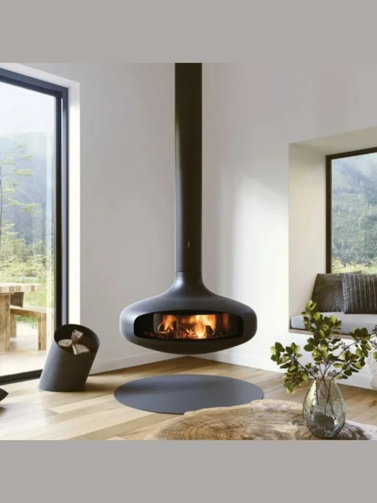 Suspended Hanging Fireplace Globes