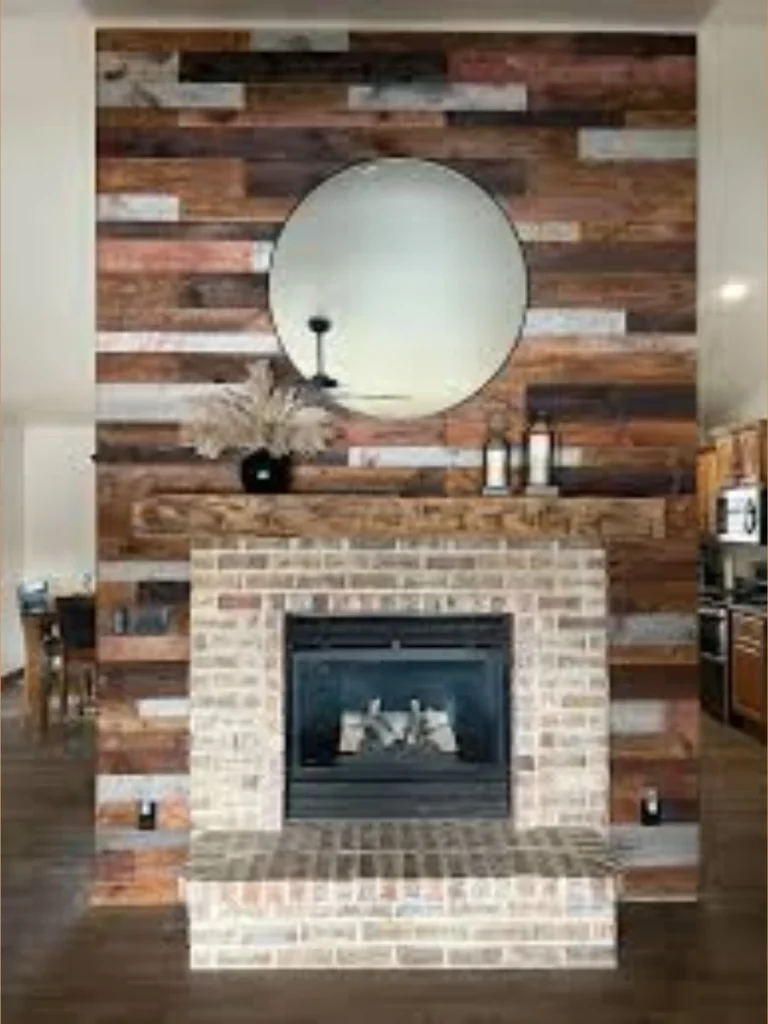 Swapping To A Reclaimed Wood Mantel
