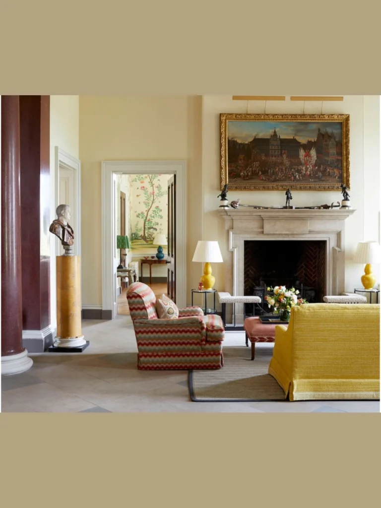 Symmetrical Pair Of Flanking Chairs