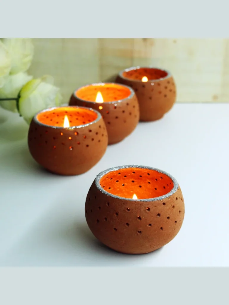 Terracotta Pot Votive Inserts