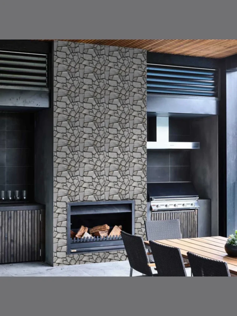 Textured 3D Wall Panels in Ceramic