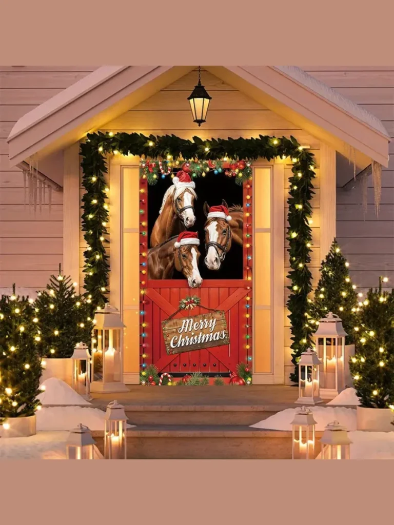 Thematic Entrance Decoration For Holiday Celebrations