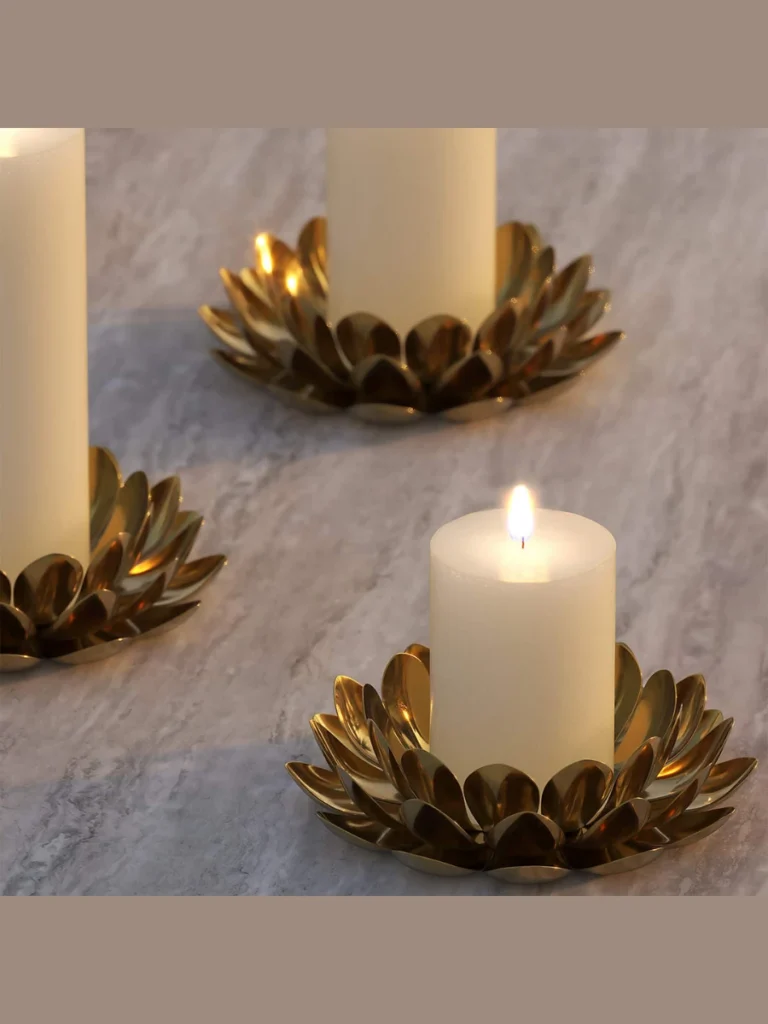 Thick Cast Brass Lotus Pods