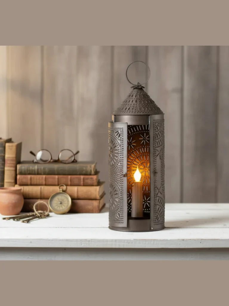 Tin Can Punched Lanterns