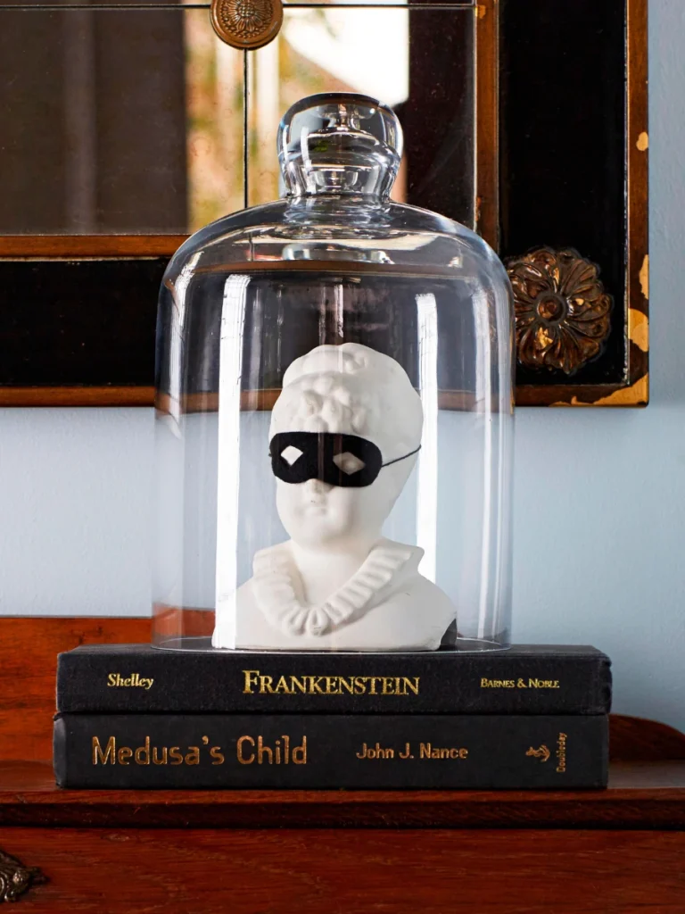 Tinted Blown Glass Collectible Display Cloches