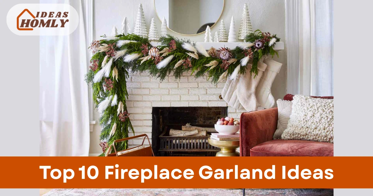 Fireplace Garland Ideas