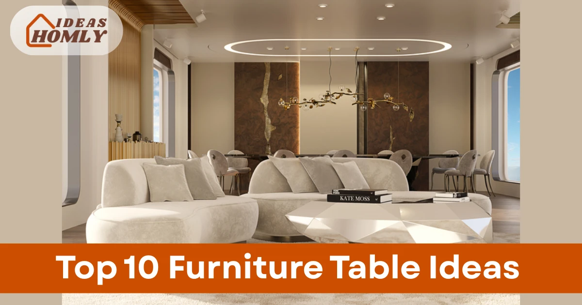 Furniture Table Ideas