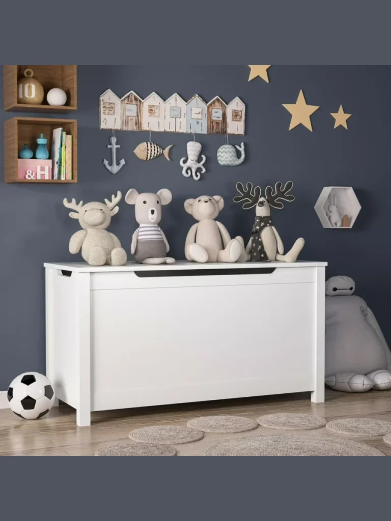 Toy Chests with Safety Hinges