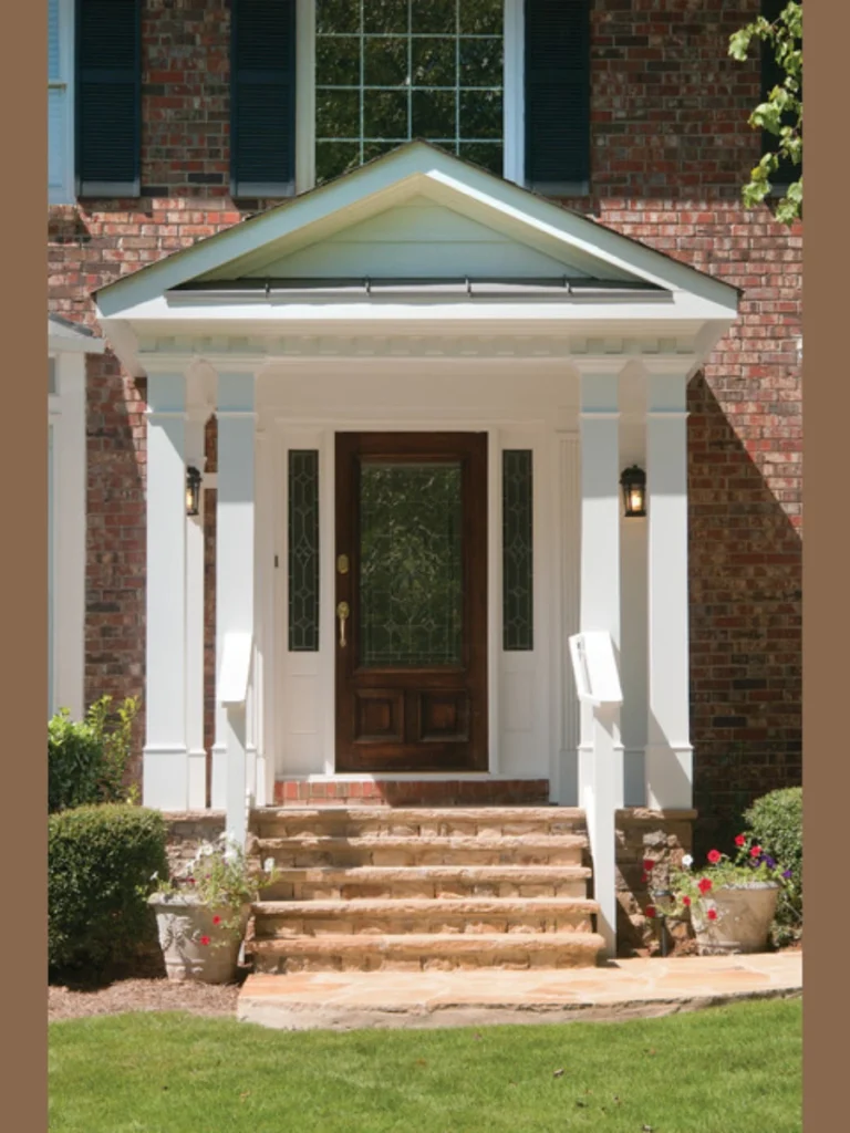 Traditional Gable Porch Roof Ideas