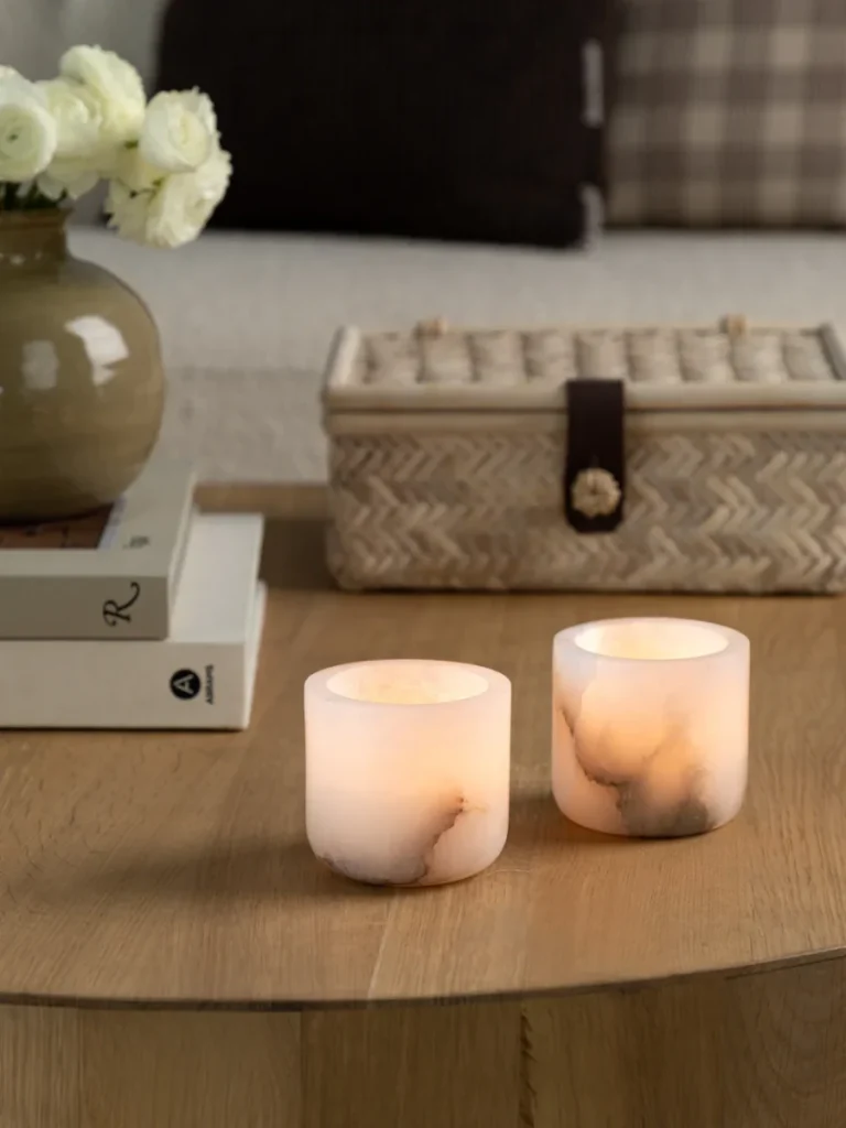 Translucent Alabaster Stone Bowls