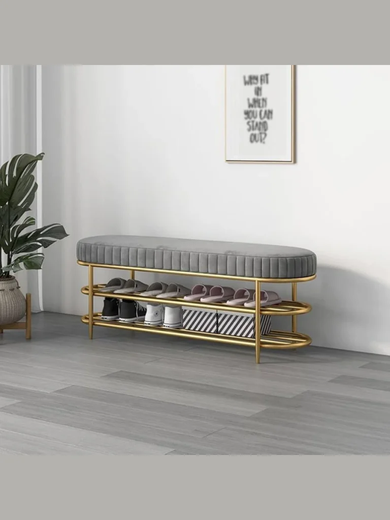 Tufted Bench Seating for Entryways