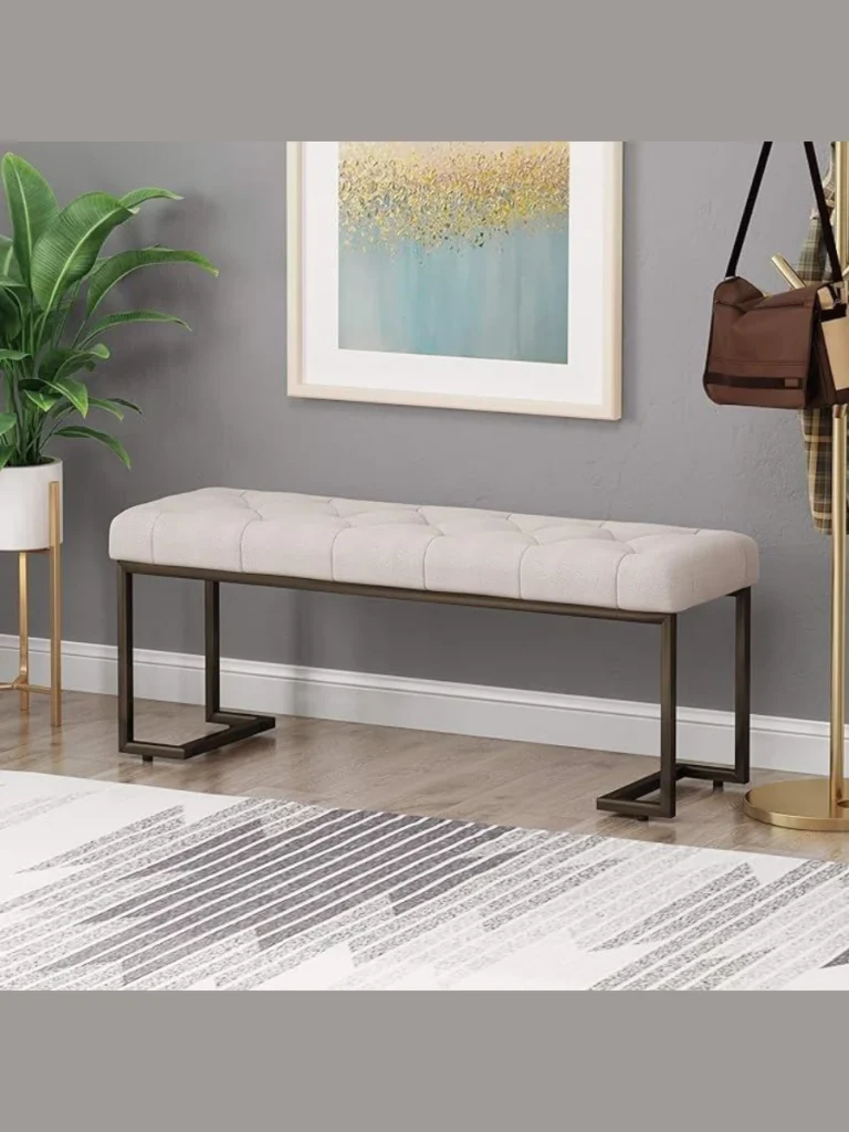 Tufted Entryway Benches