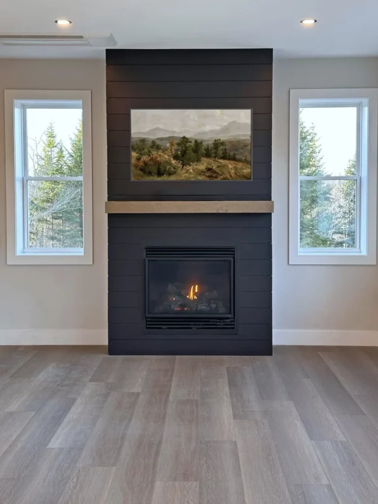 Update the Surround with Shiplap Planking