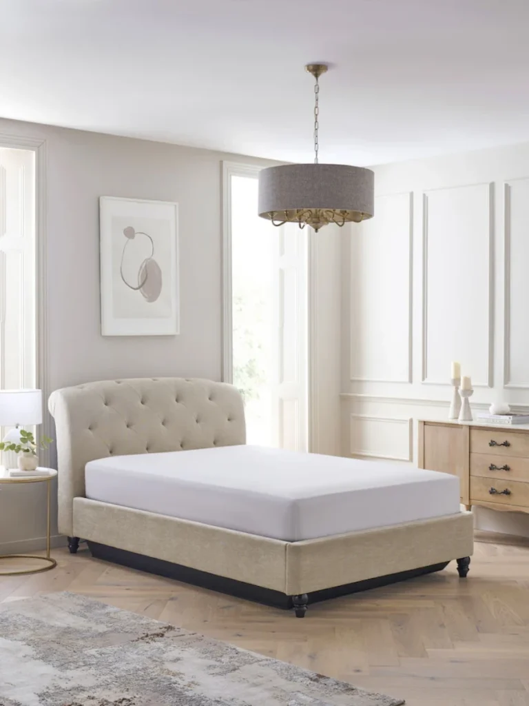 Upholstered Headboards With Soft Textures