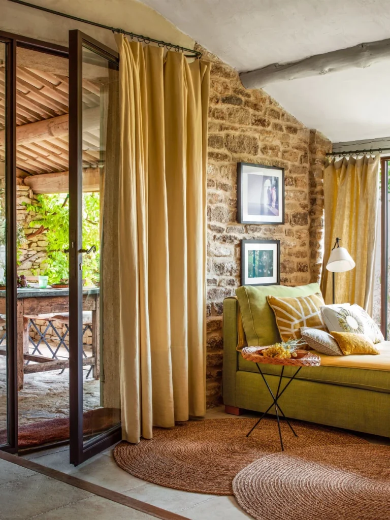 Use Curtains to Boost Height