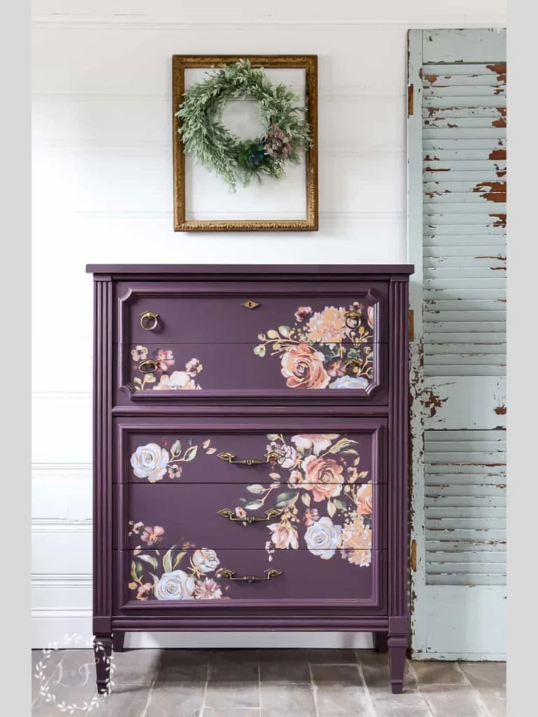 Using Hand Painted Dressers for a Whimsical Touch