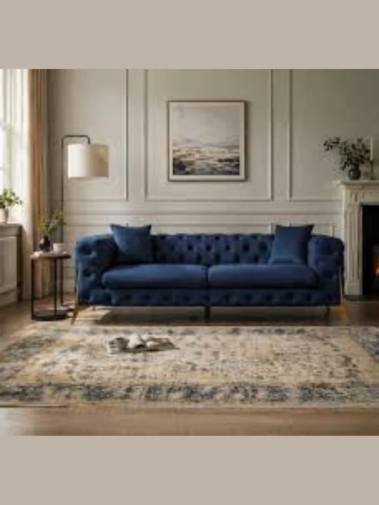 Velvet Chesterfield Sofas For Formal Elegance