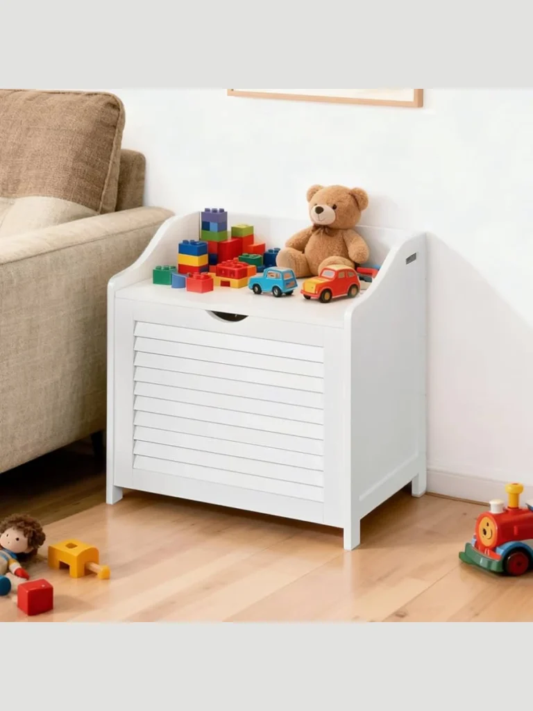Versatile Storage Ottomans for Hidden Nursery Gear