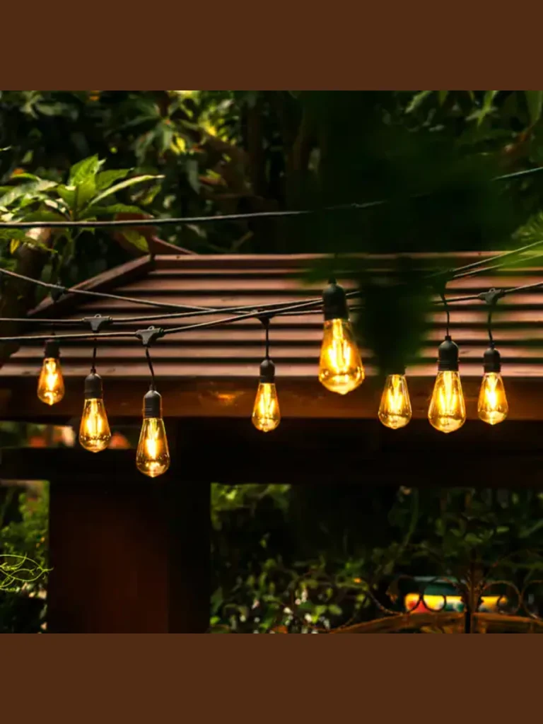 Vintage Edison Bulb Strings For A Cozy Atmosphere