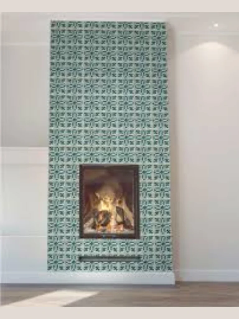 Vintage Encaustic Patterned Ceramic