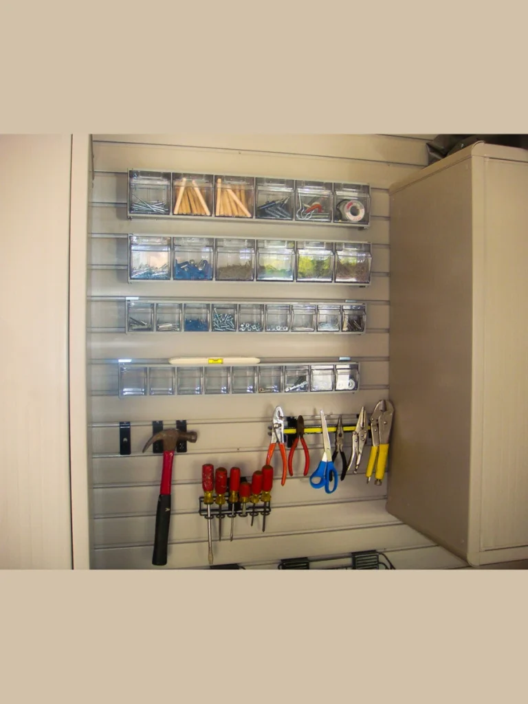 Wall Mounted Clear Tilt Out Bins