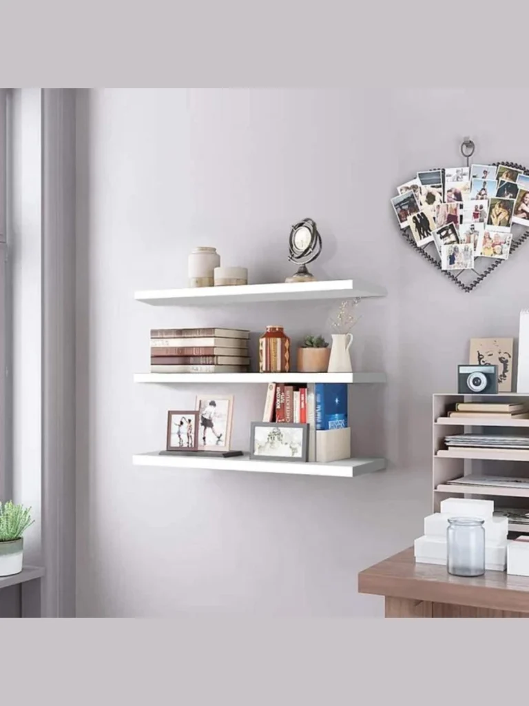 Wall-Mounted Floating Shelving Units