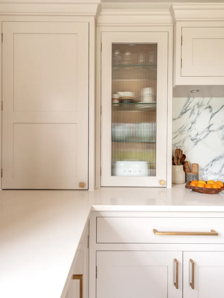 Warm Brushed Brass Linear Bars