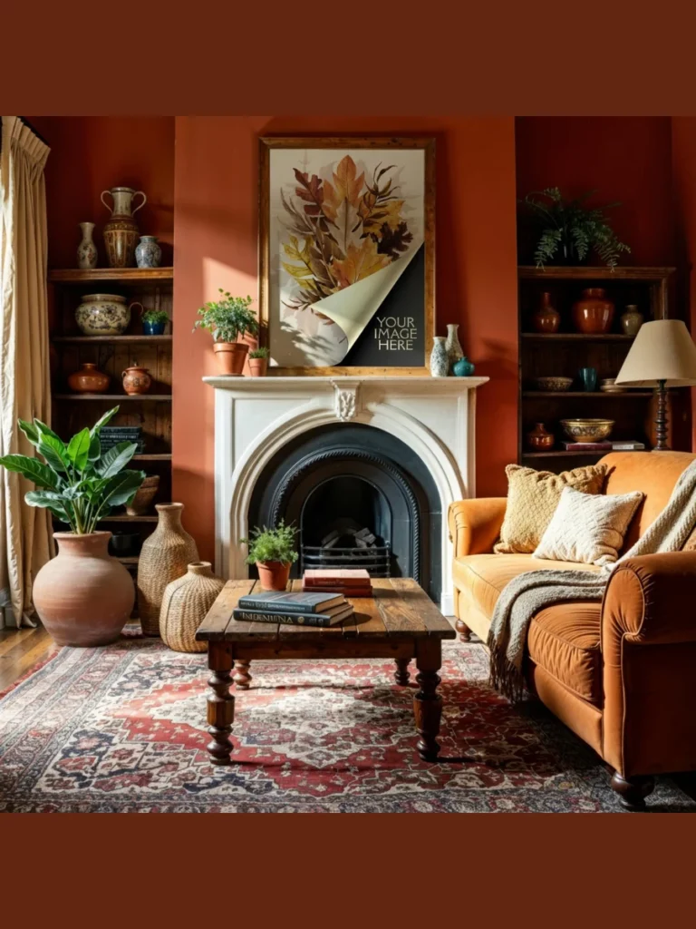 Warm Terracotta and Earthy Tones