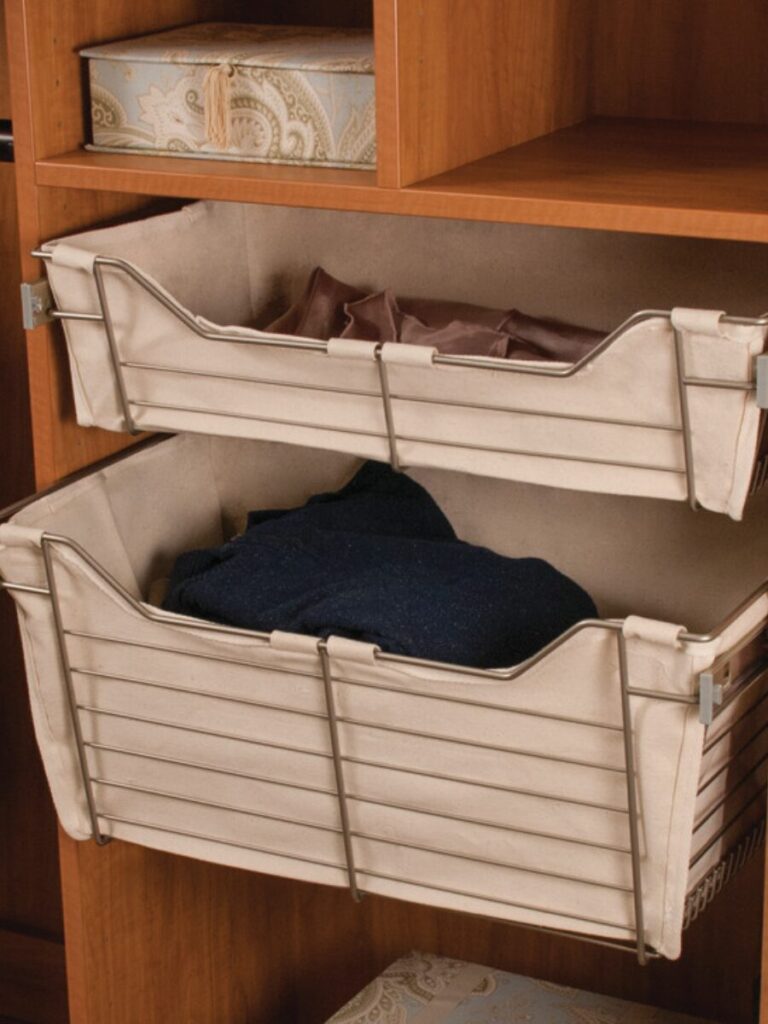 Wire Framed Canvas Crate Drawer Liners