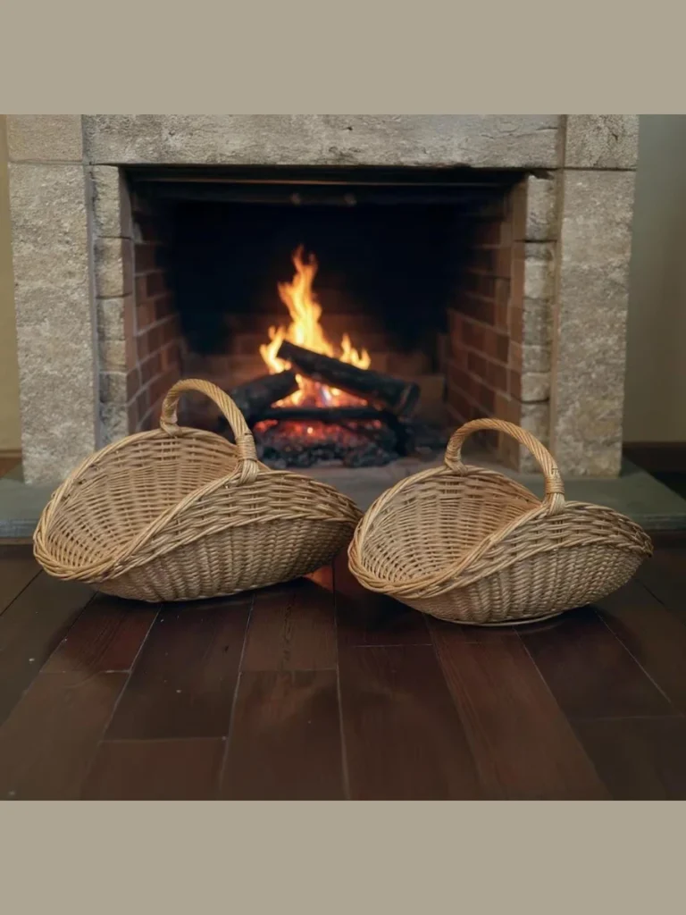 Woven Baskets and Trays for Natural Earthy Texture