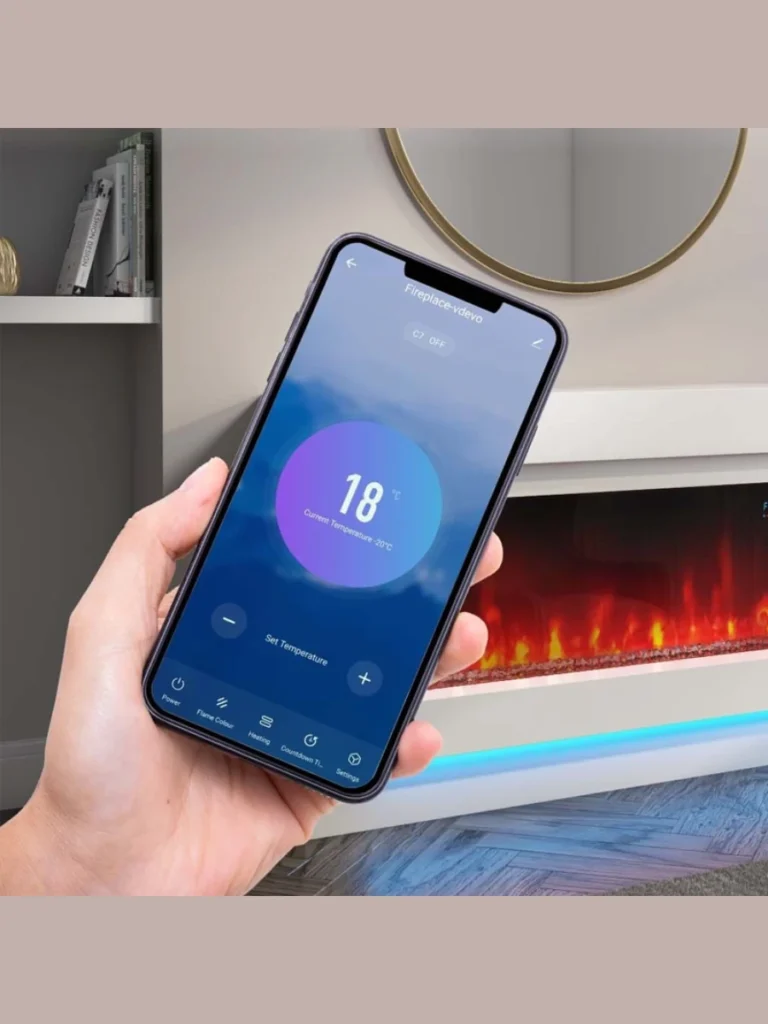 best smart fireplace inserts with app control