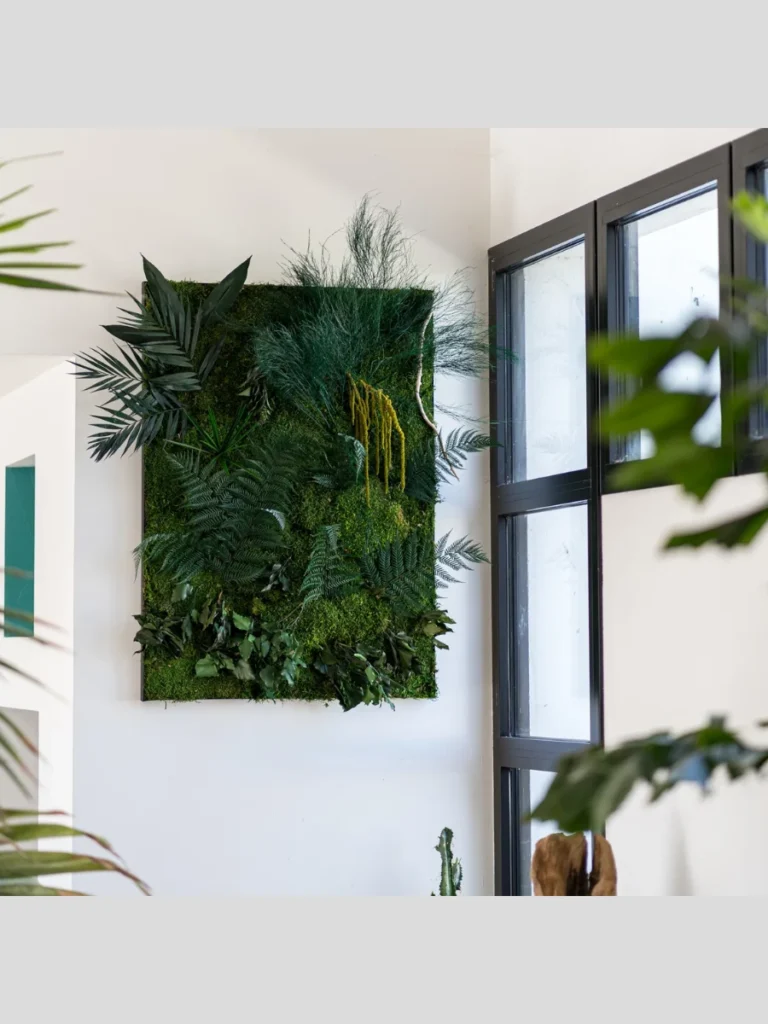 bringing nature indoors with vertical living walls