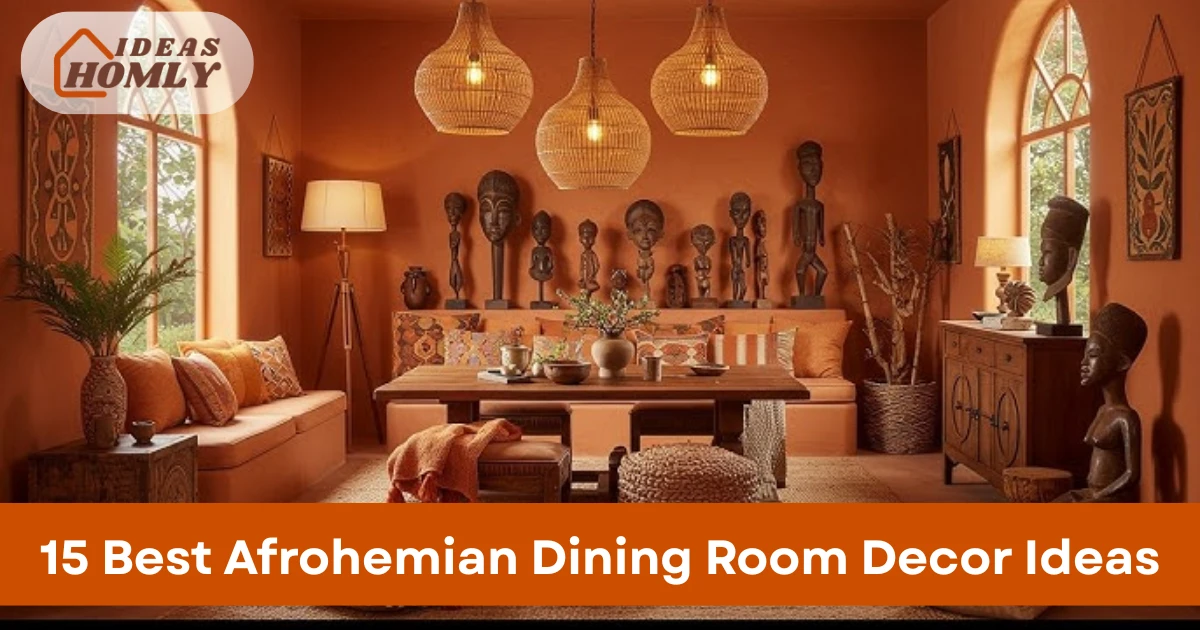15 Best Afrohemian Dining Room Decor Ideas for High Styles