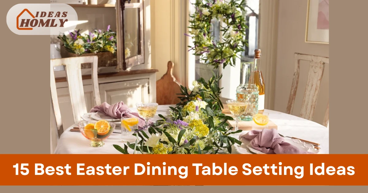 Easter Dining Table Setting Ideas