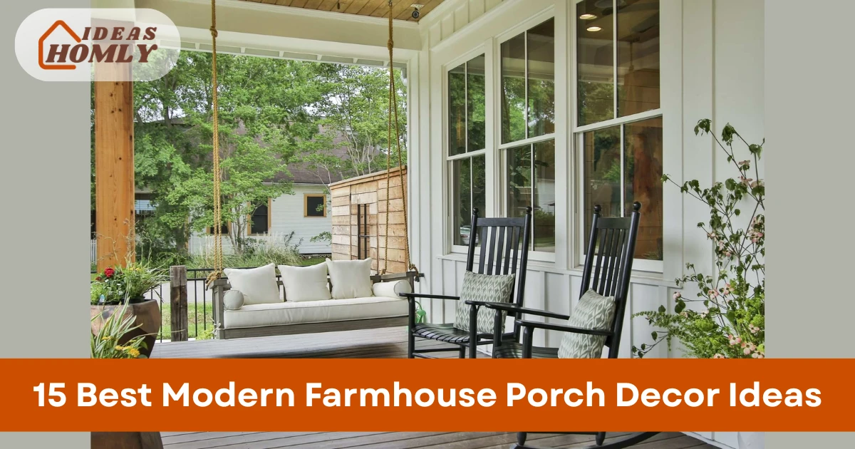 Modern Farmhouse Porch Decor Ideas