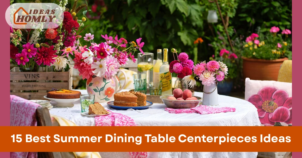 Summer Dining Table Centerpieces Ideas